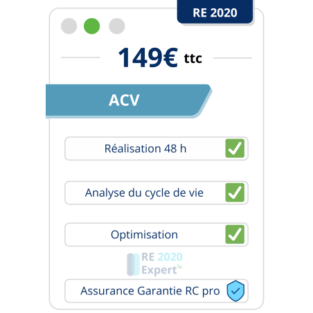 Pack ACV RE2020 | Analyse du Cycle de Vie