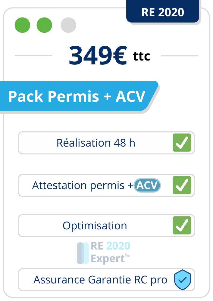 Pack Permis RE2020 + ACV
